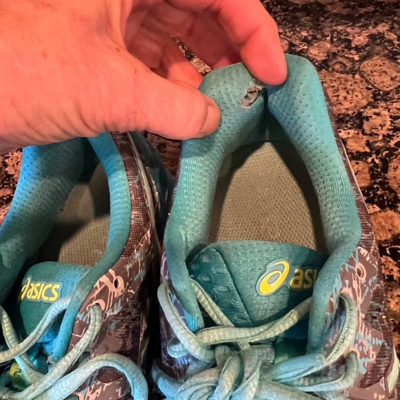 ASICS ladies dynamic duo Max fluid fit flight foam running shoe size 10 - Picture 4 of 16